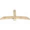 Ekena Millwork Bellingham Rough Sawn Timber Gable Bracket, Douglas Fir, 72"W x 33"H x 4"D x 6"F, 11/12 Pitch GBW072X33X0406BEL00RDF - alternate 3